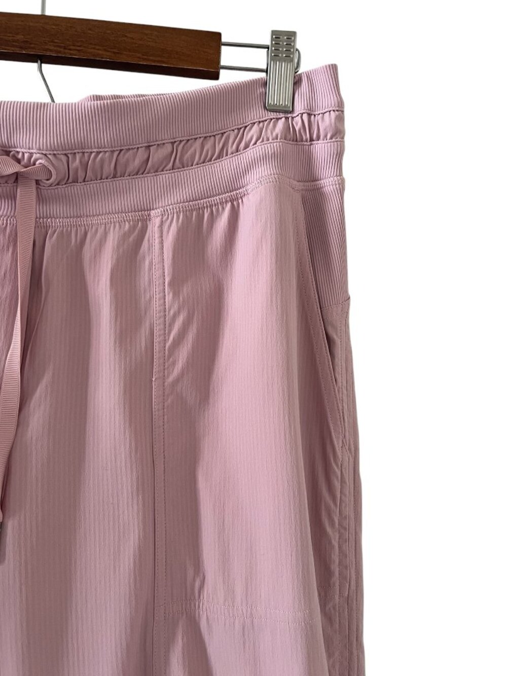 Lululemon Dance Studio Mid-Rise Lined Crop Pants In Pink Peony Size 10 - Picture 4 of 15